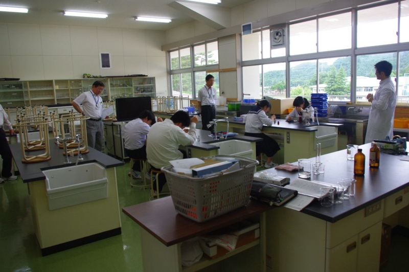 教育事務所の学校訪問/visiting 村立川内中学校 日記/school diary of Sonritsu
