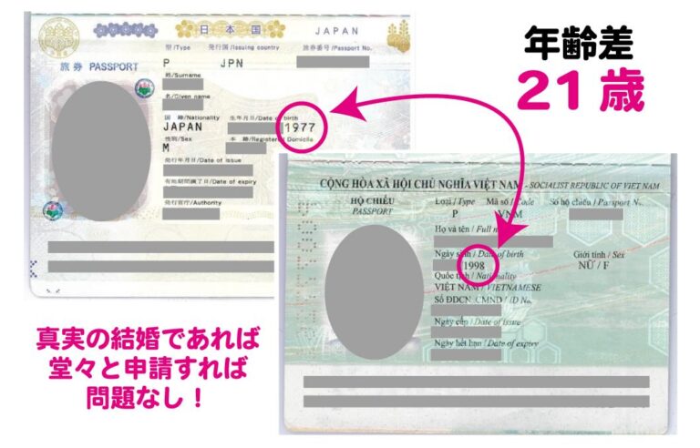 年齢差が大きい場合の配偶者ビザ申請についてビザ専門の行政書士が解説