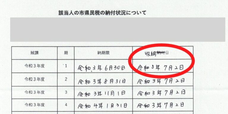 永住申請の住民税についてビザ専門の行政書士が解説