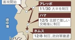 アサド・シリアが崩壊・アサド氏ロシアへ亡命・亡命成功は未確認 - ブログ　katsukazan/活火山★時々の四方山話
