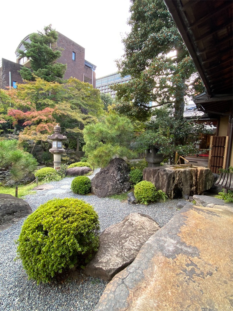 がんこ高瀬川二条苑のお庭 - 京の小径