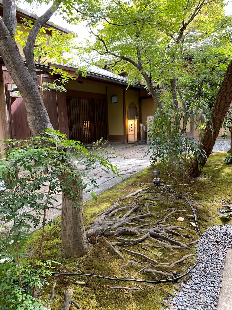 がんこ高瀬川二条苑のお庭 - 京の小径