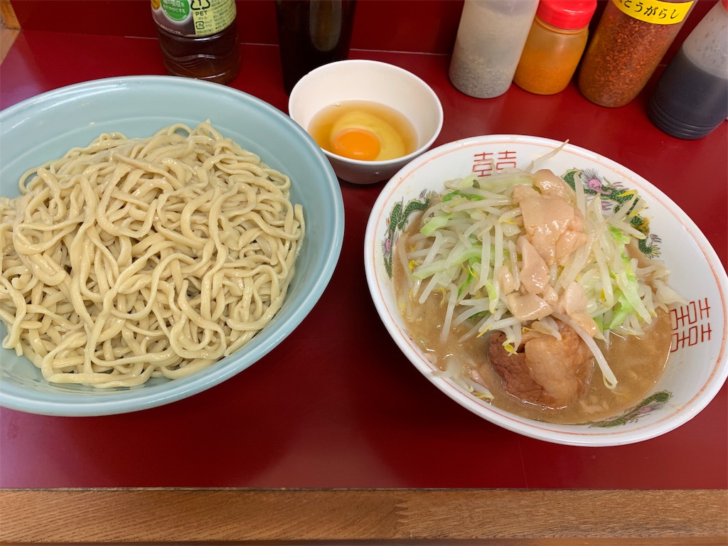 スモジ ラーメン二郎 相模大野店 大つけ麺 サービス券 大食い 又二郎のラーメン食べ歩き 食レポ日記