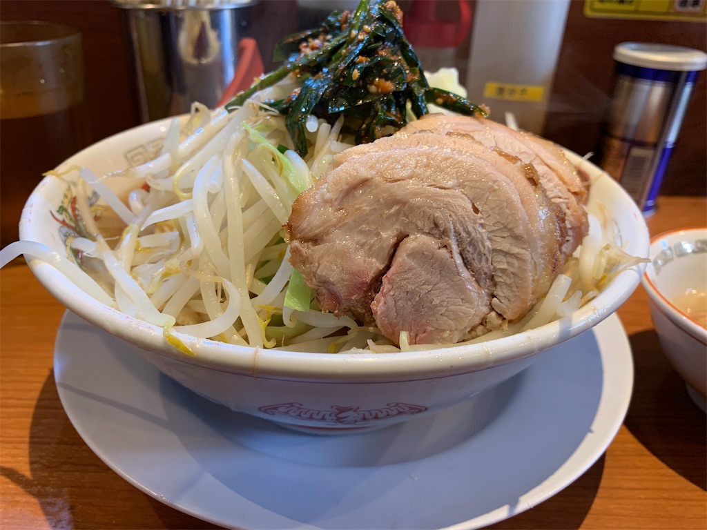 ｇ系 豚山 町田店 大ラーメン 肉かすあぶら 辛ニラ 本日のアレ デカ盛り 二郎インスパイア ギフト 又二郎のラーメン食べ歩き 食レポ日記