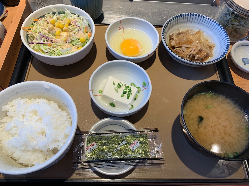 朝食 やよい軒 相模大野店 ミニすき焼き朝食 サラダ ご飯おかわり自由 朝食メニューリニューアル ご飯おかわりロボ プレナス 又二郎のラーメン食べ歩き 食レポ日記 朝食 やよい軒 相模大野店 ミニすき焼き朝食 サラダ ご飯おかわり自由 朝食メニューリニューアル ご飯おかわりロボ プレナス 又二郎のラーメン食べ歩き 食レポ日記