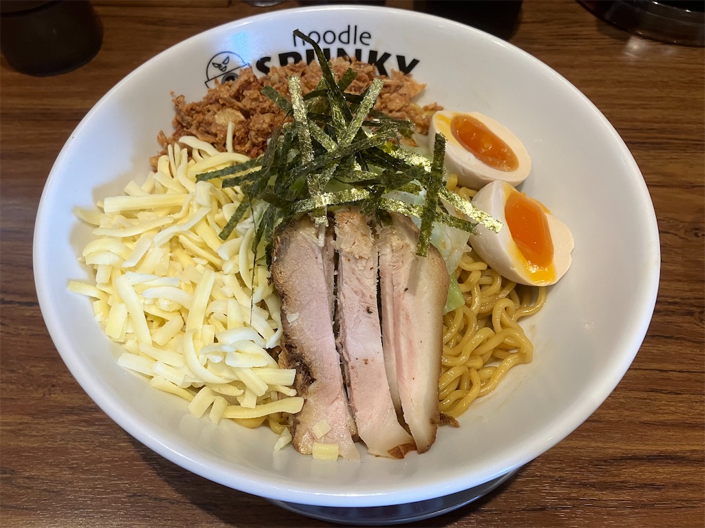 noodle-SPUNKY @厚木市〜スタンダード油そば／キャベツ