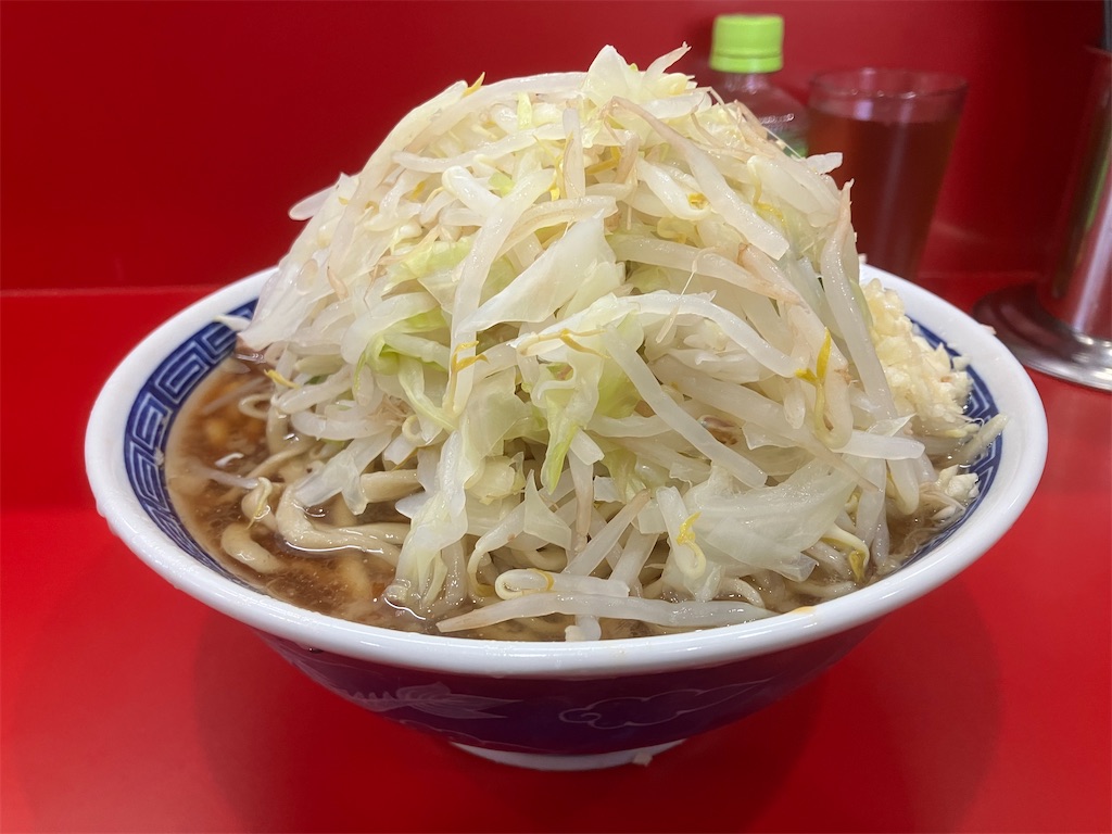 ラーメン二郎 デカ盛り】ラーメン二郎 生田駅前店〜大ラーメン／ニンニク／非乳化スープ／自家製麺／しょっぱ旨スープ／オススメ〜 - 又二郎の大食い＆デカ盛り＆ラーメン 日記