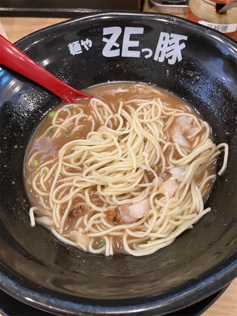 超オススメ】ZEっ豚@相模原市中央区〜とんこつ正油／きくらげ