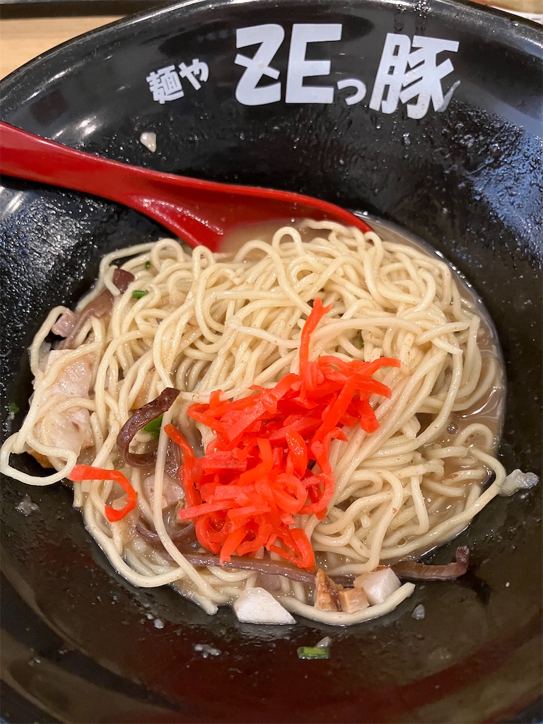 豚骨ラーメン ラーメンつづき | ド乳化濃厚豚骨ラーメン | こんにちは