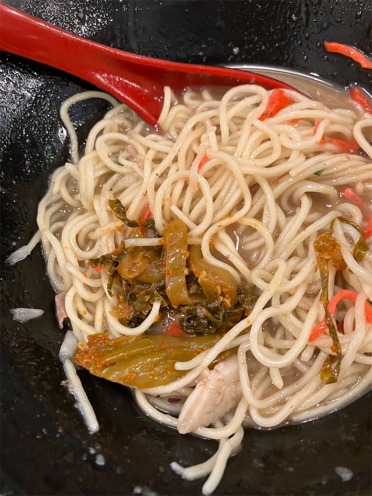 豚骨ラーメン ラーメンつづき | ド乳化濃厚豚骨ラーメン | こんにちは