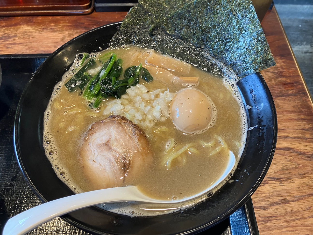 期間限定】壱鵠堂 つきみ野店〜濃厚煮干しらーめんスペシャル／麺大盛