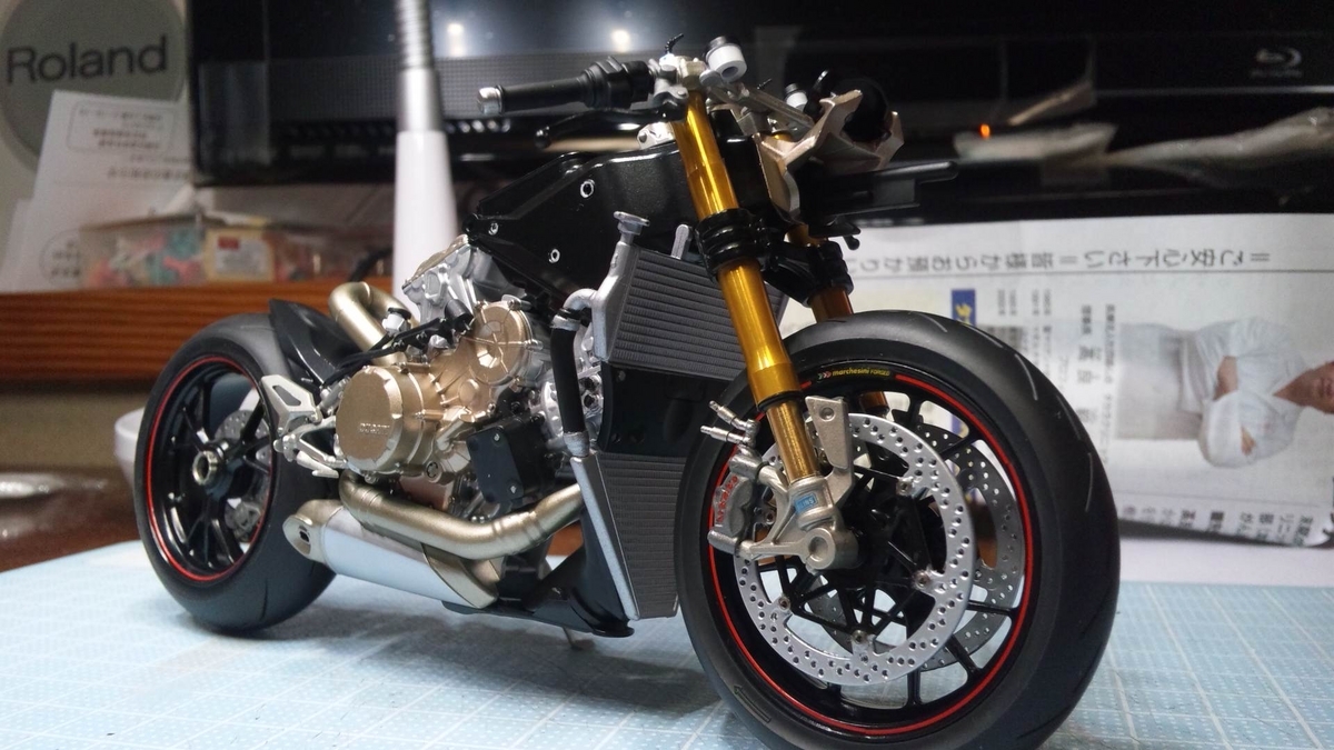 足跡（模型）21・ドゥカティ1199パニガーレS - 気まぐれなページMkⅡ
