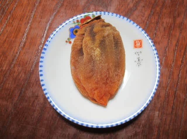 あんぽ柿~ころ柿までの変化を見てみよう - 里山悠々録