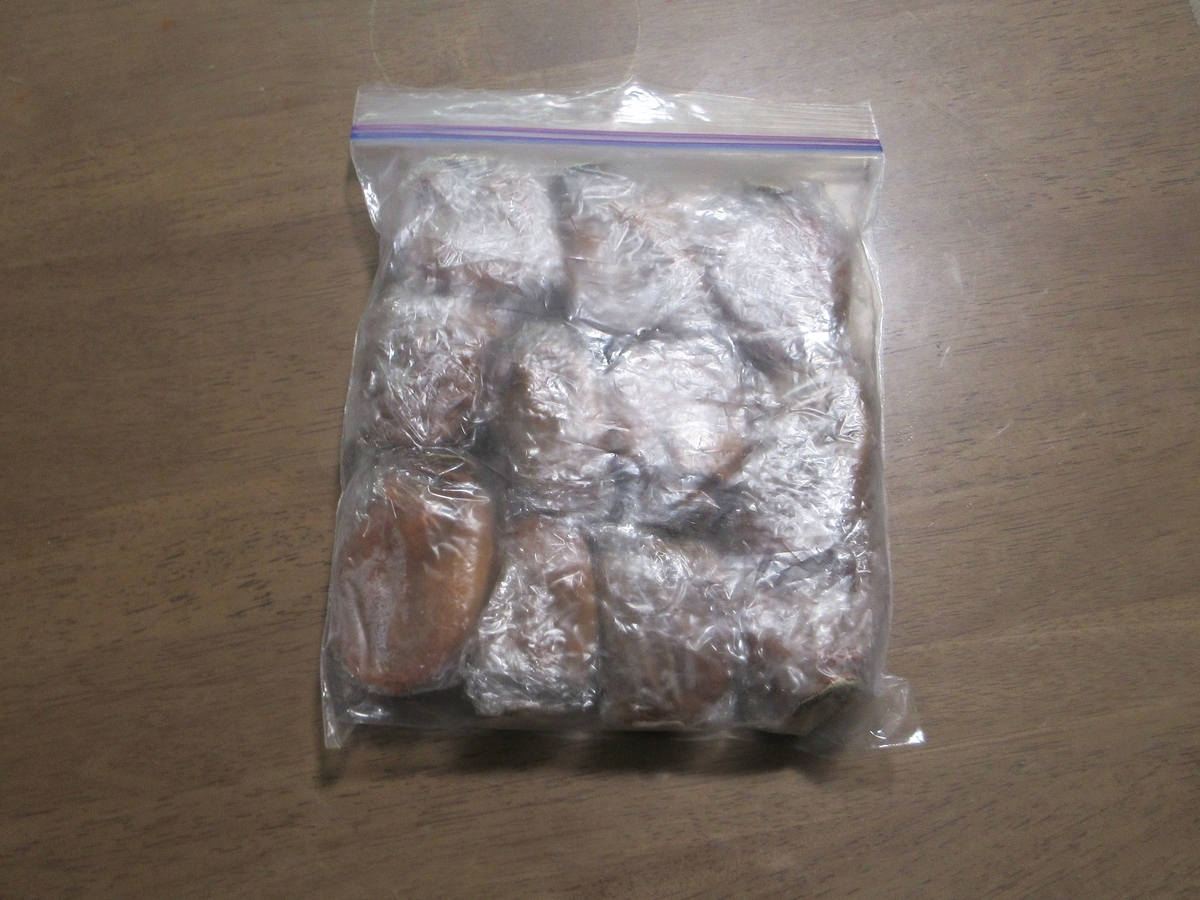 干し柿づくり'25～白粉が全体に回ったころ柿 - 里山悠々録