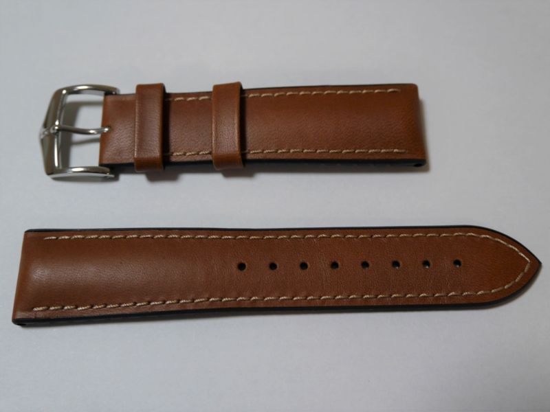 ヒルシュ ジェームス　ゴールデンブラウン 20mm watchstrap-hirsch-james-
