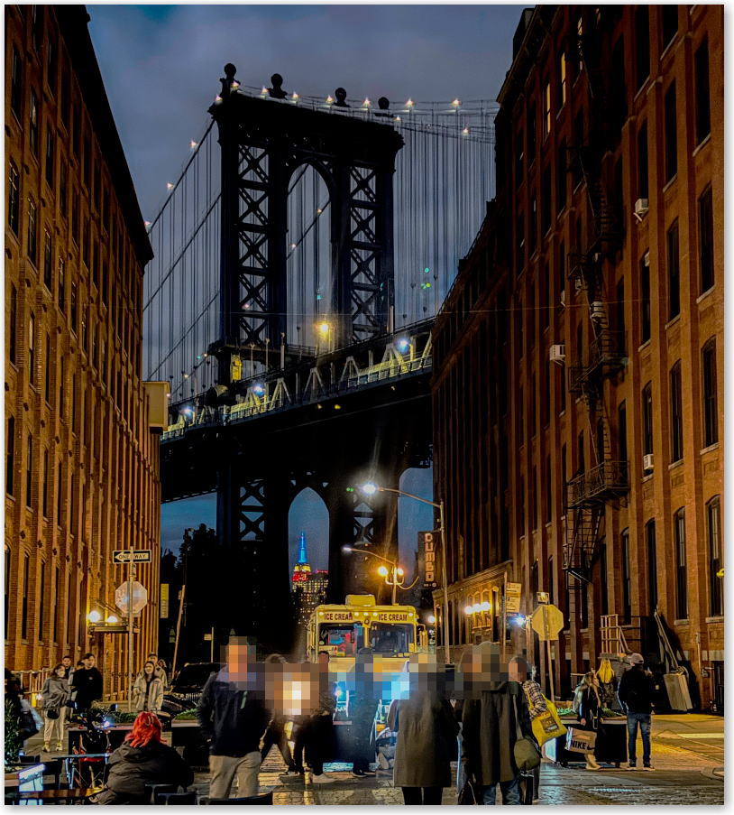 ニューヨーク ブルックリン・ブリッジからの夜景が見てみたい