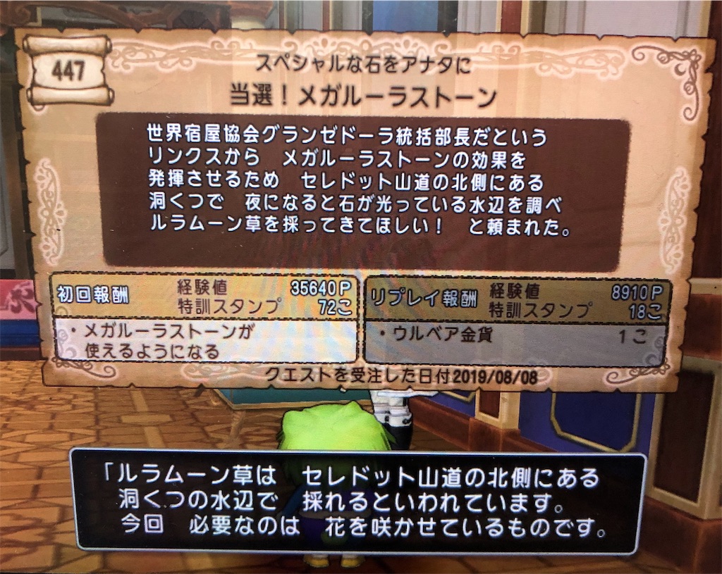 メガルーラストーンへの長く険しい道 めだか日和