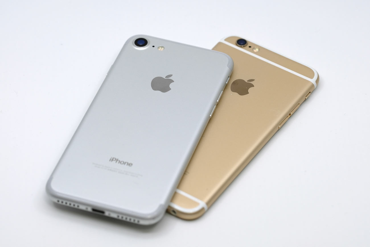 iPhone 7とiPhone 6s