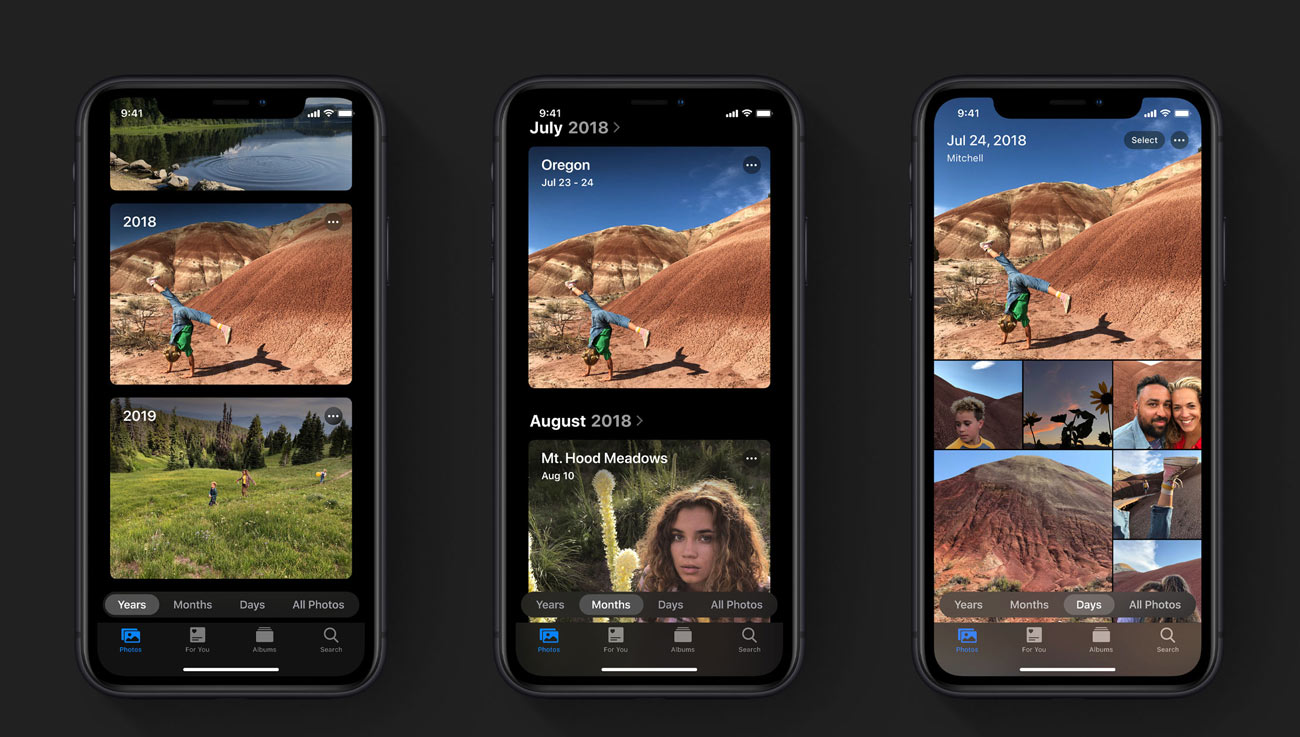 iOS 13 新しい写真アプリ