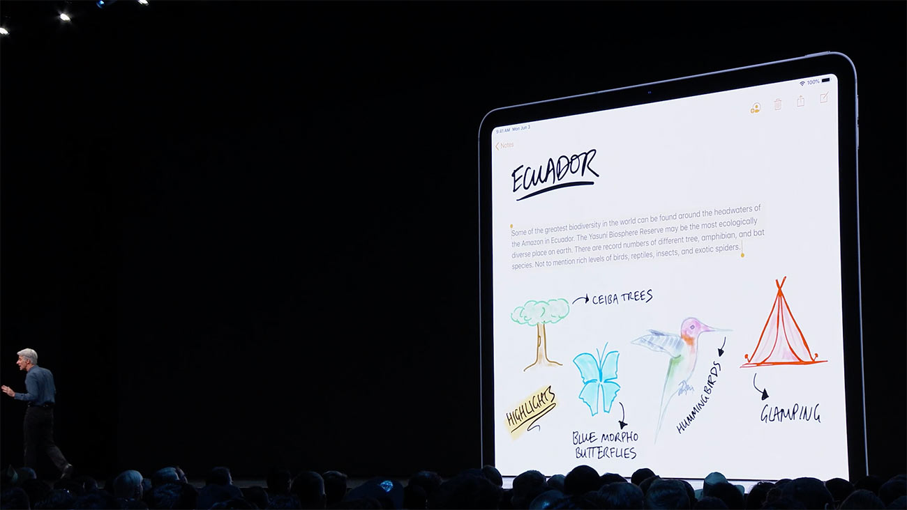 iPadOSのテキスト操作
