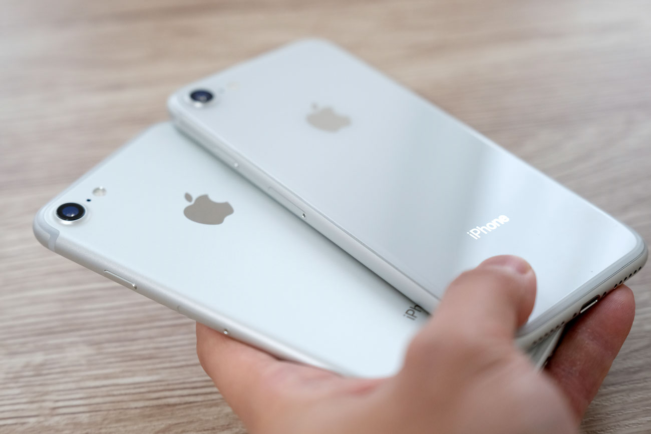 iPhone 7とiPhone 8