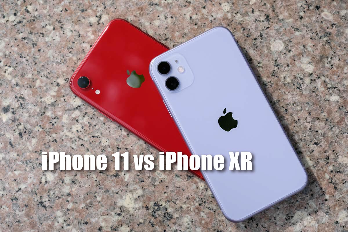 iPhone 11とiPhone XRを比較