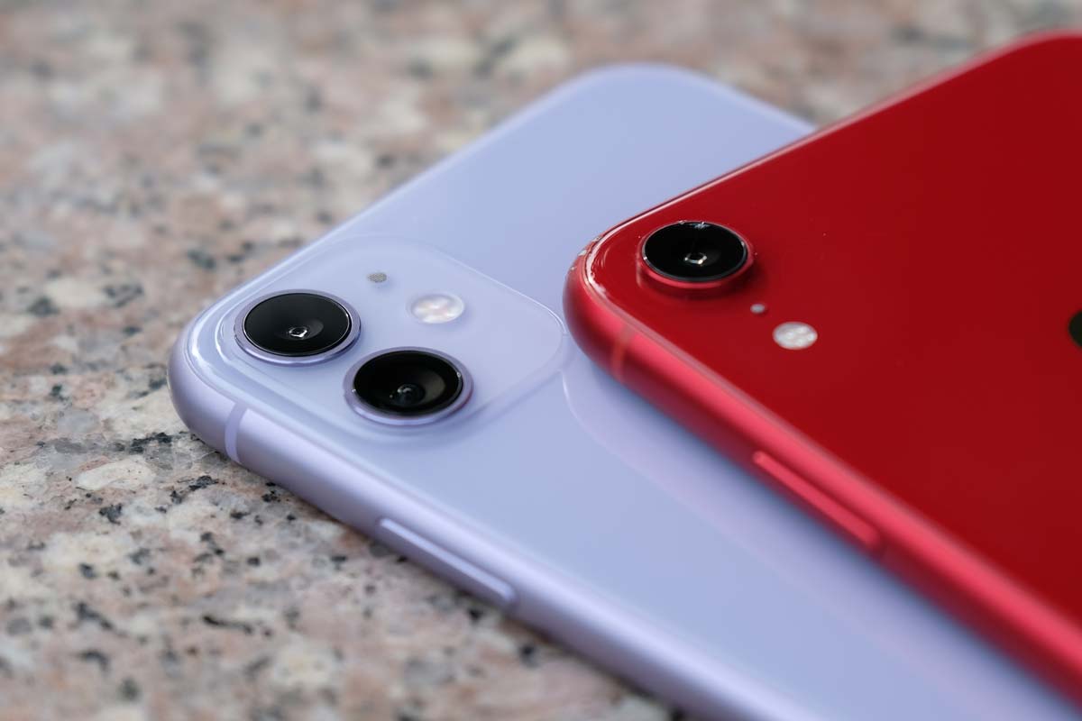 iPhone 11とiPhone XR リアカメラの違い
