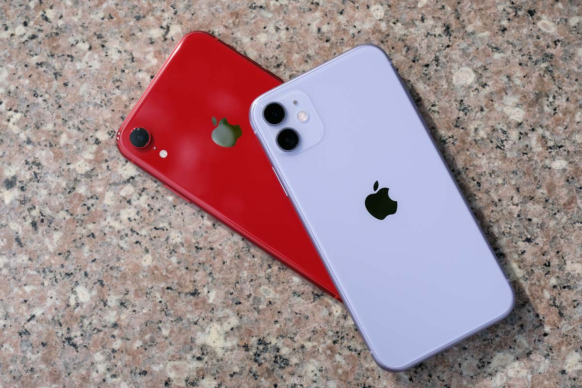 iPhone 11とiPhone XR