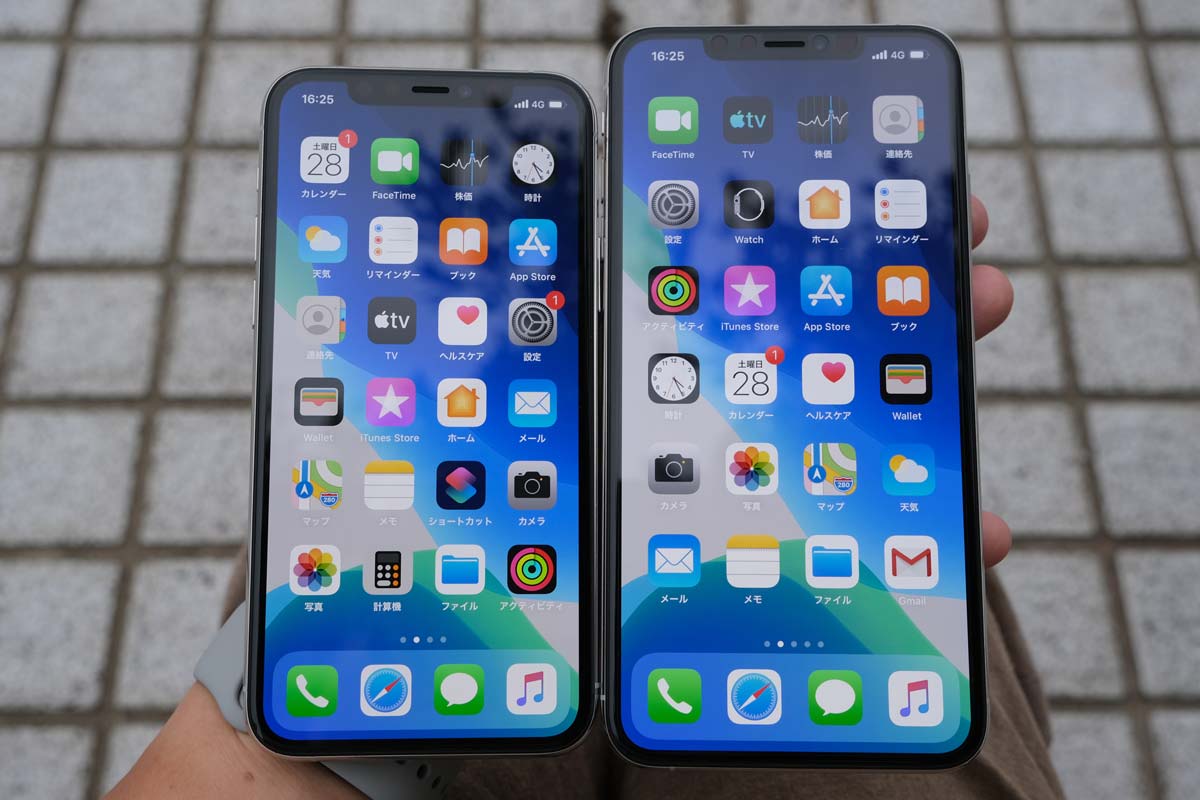 Super Retina XDRとSuper Retina HD