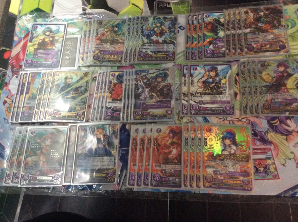 ファイアーエムブレムサイファ 紫単デッキ FEサイファ 紫単エイリーク デッキ - 好きな事を好きな時に