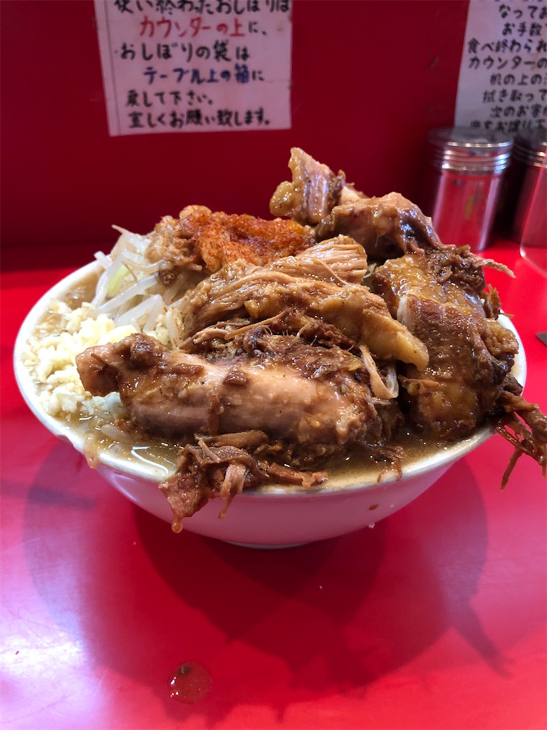 ラーメン 破壊力抜群のド乳化がヤミツキになる二郎インス【ラーメン池田屋