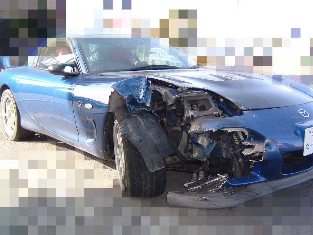 Rx 7 Fd3sの事故車鈑金塗装 Bp屋kazuの作業や日常 時々猫ブログ Rx 7 Fd3sの事故車鈑金塗装 Bp屋kazuの作業や日常 時々猫ブログ