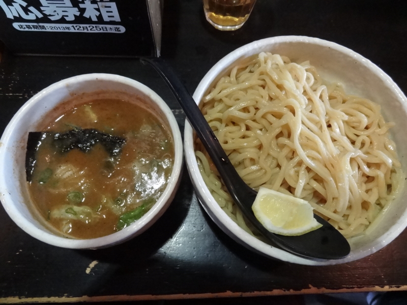 つけ麺屋 ちっちょ 牛ホルモンつけ麺(高知市)