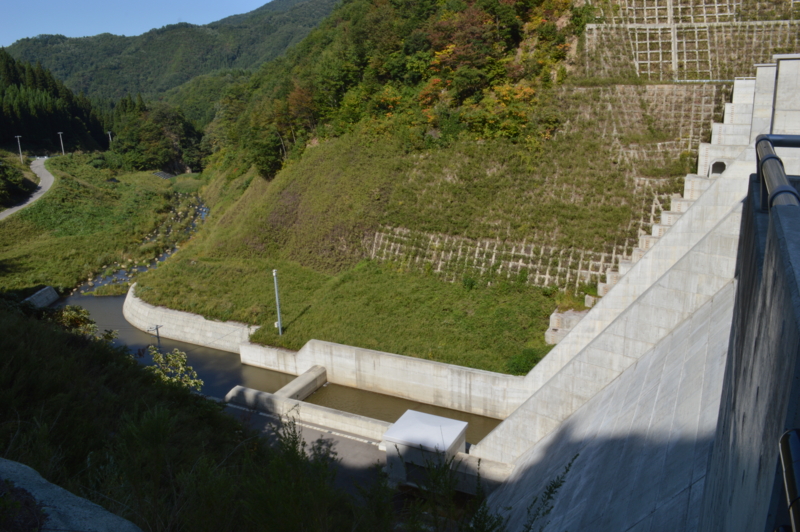 留山川ダム(天童市)