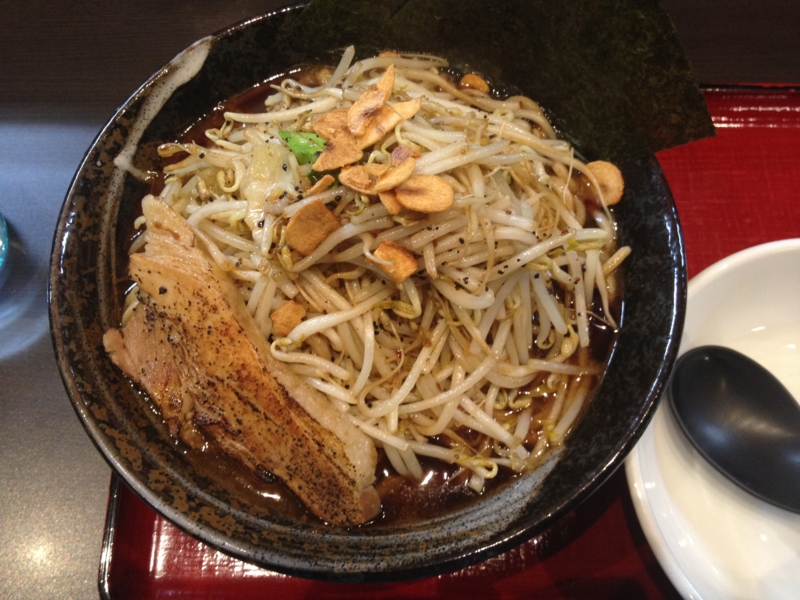 優勝軒 天童店 黒富士ラーメン(天童市)