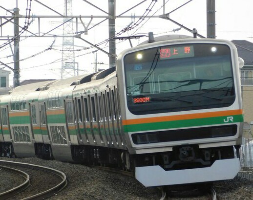 上野東京ラインや湘南新宿ラインのE231系やE233系も車両不足なのかな