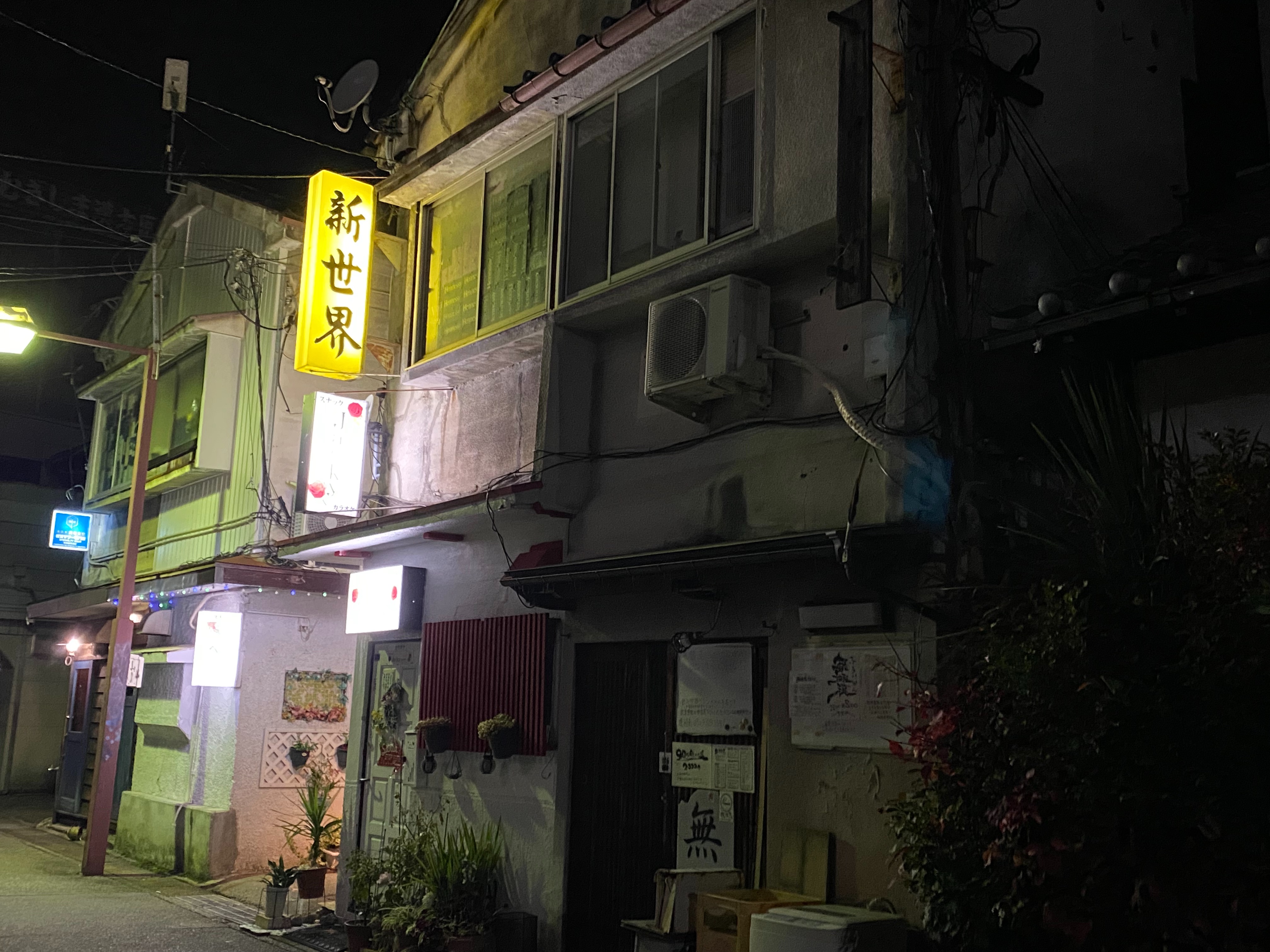 観光客はまず行かない”電飾看板や昔ながらの建物の佇まいなど、昭和の