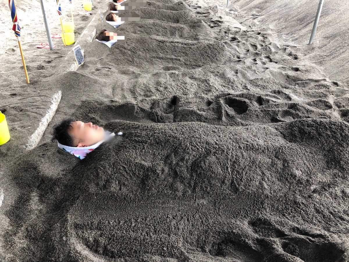 東京だと敷居が高いけど 人生で初めて指宿に本家 砂風呂しに１泊２日で行ってきた かずきち の日記