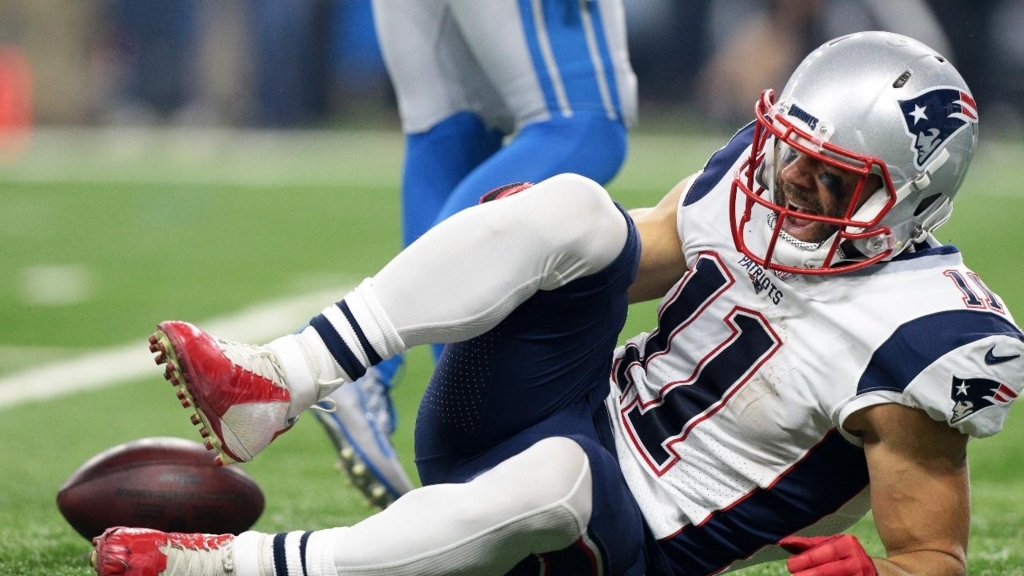 WRジュリアン・エデルマン 今季絶望 - NFL超入門！～群雄割拠の32国志