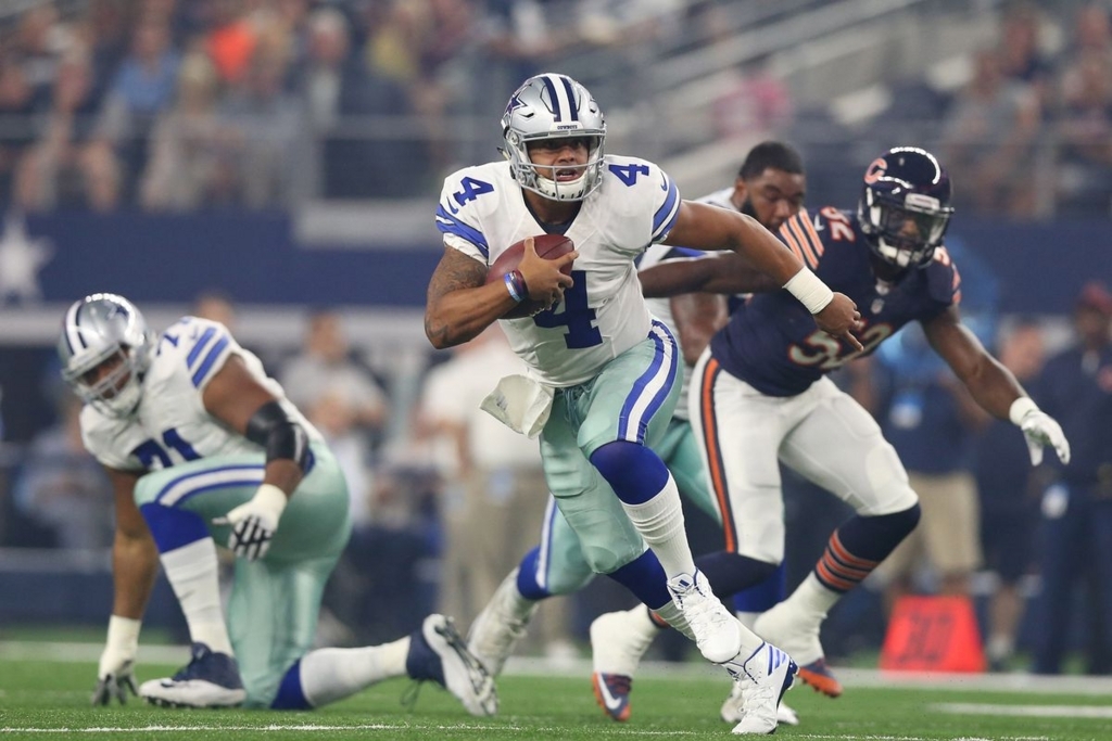 NFL top100】第14位 QBダック・プレスコット#4 ダラス