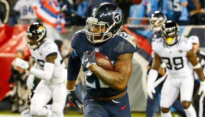 NFL タイタンズ デリック・ヘンリー NIKE レプリカジャージ【SM