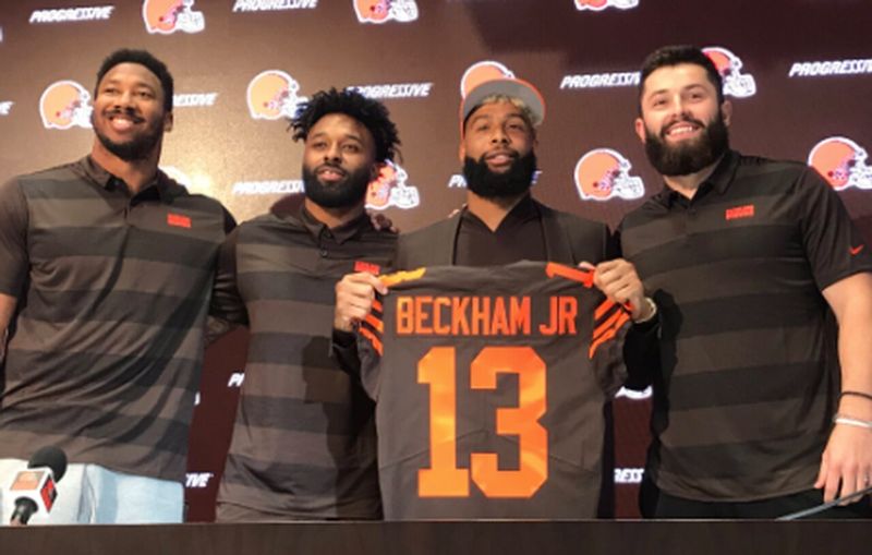 ベッカムよお前もか オデル ベッカムjrが ブラウンズから正式リリース Nfl超入門 群雄割拠の３２国志演義