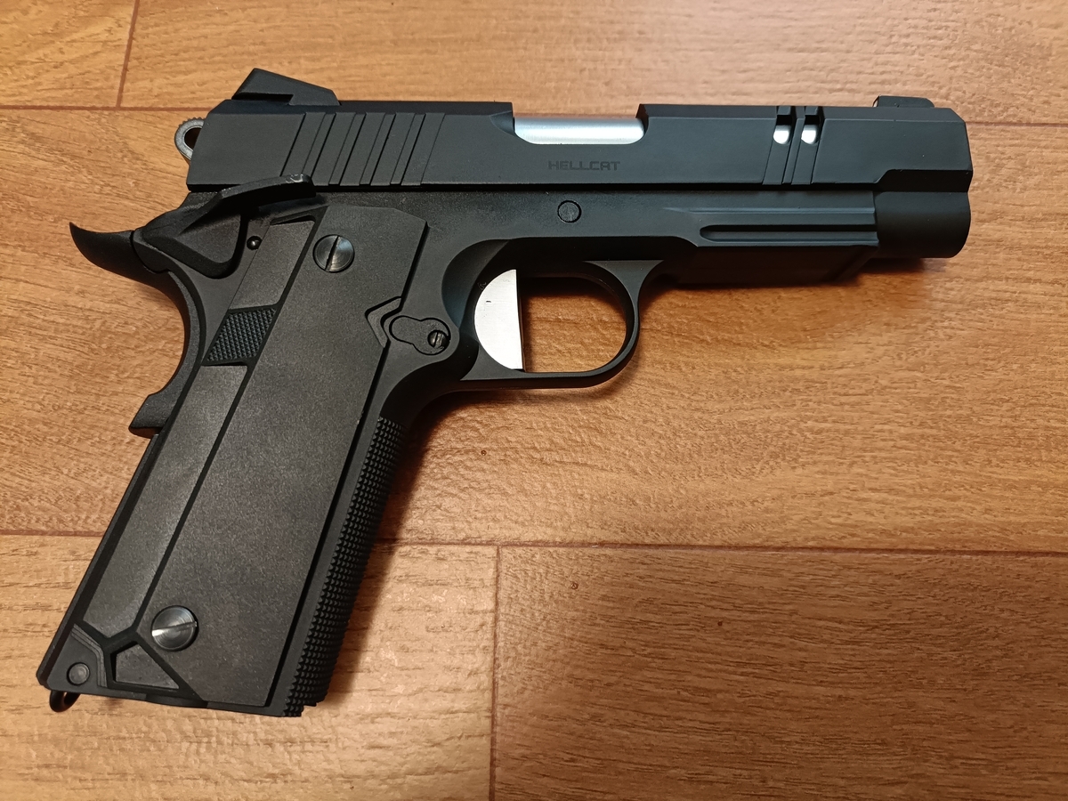 Carbon8 HellCat 4.3 CO2 GBB 紹介レビュー - kazuravi223's diary