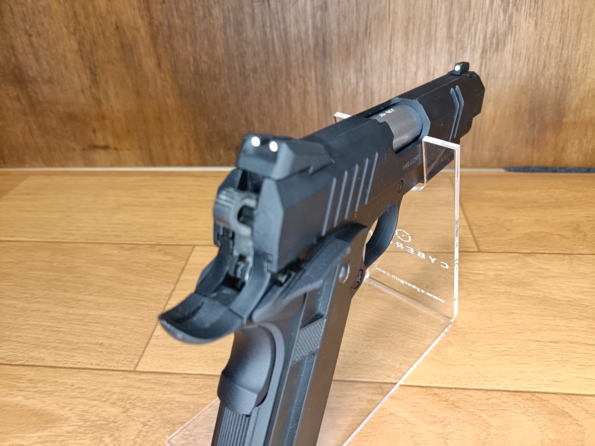 Carbon8 HellCat 4.3 CO2 GBB 紹介レビュー - kazuravi223's diary