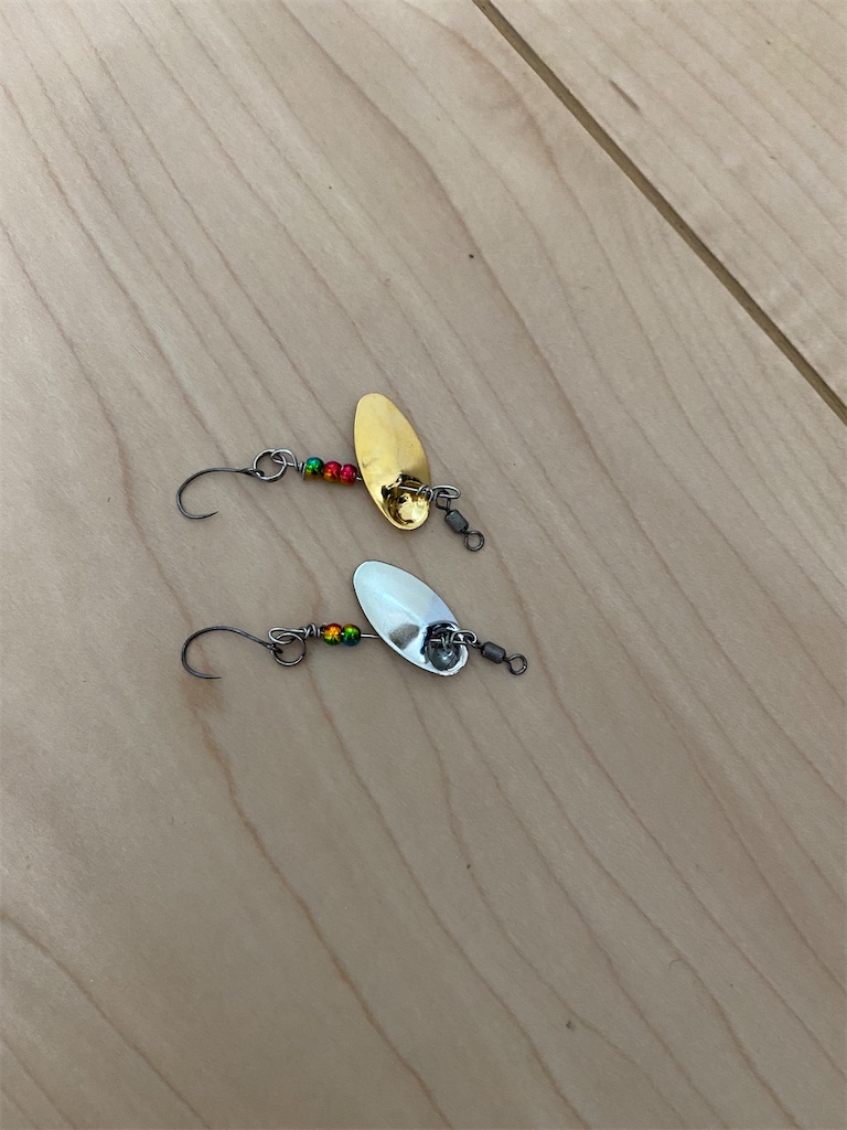 スピナー を作ろう その3 - ウグイ、釣ってみようぜ