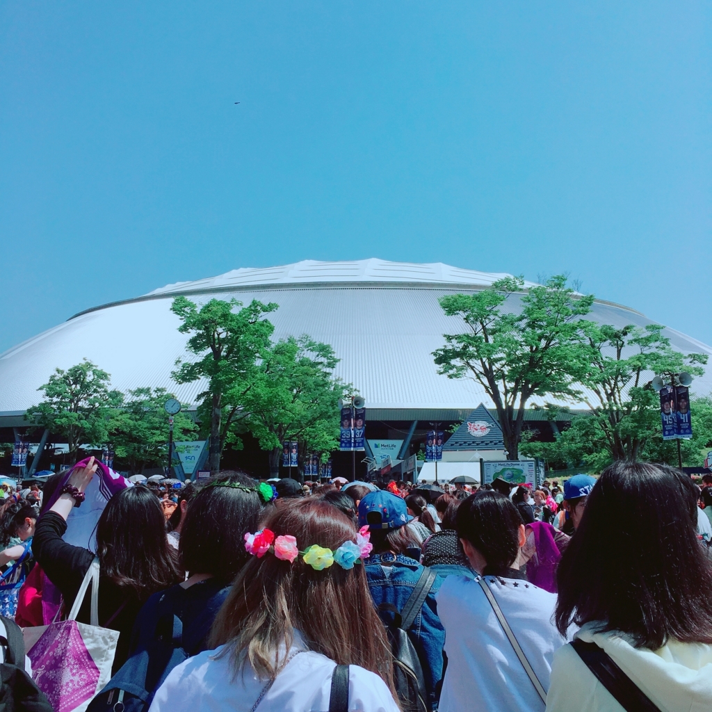 うたの プリンスさまっ St Rishファンミーティングに行ってきたお話 メットライフドーム編 輝く虹色の7つ星