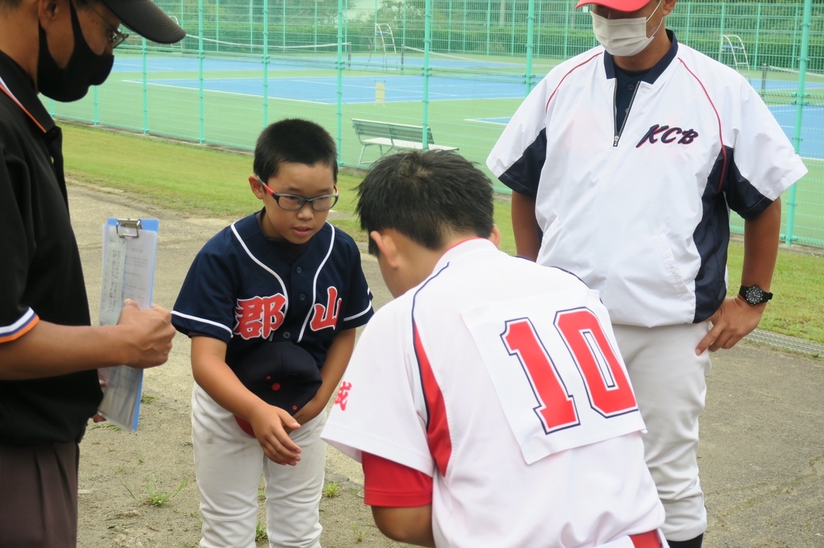 9 21 スポ少秋季大会 郡山チャレンジャー 全力野球