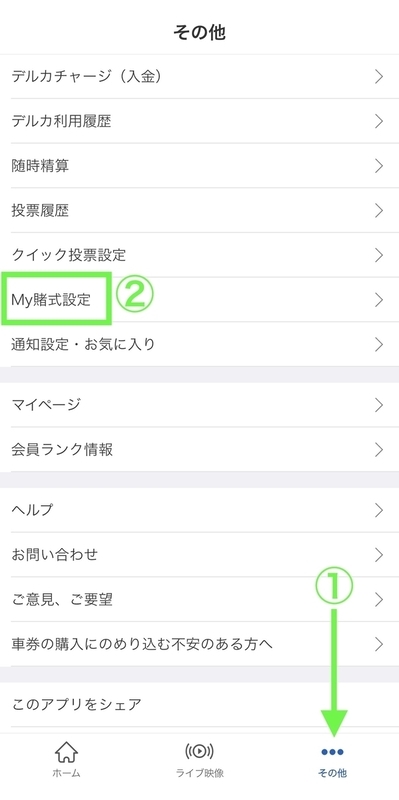 My賭式