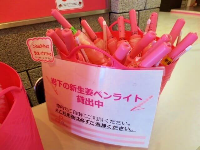 岩下の新生姜ペンライト 岩下の新生姜ペンライト』が完全に “アレ”