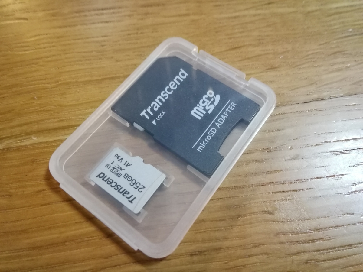 Transcend microSDカード